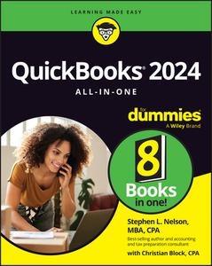 QuickBooks 2024 All-In-One for Dummies di Stephen L. Nelson edito da FOR DUMMIES