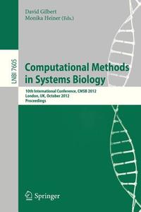 Computational Methods in Systems Biology edito da Springer Berlin Heidelberg