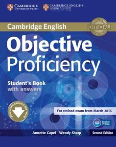 Objective Proficiency Student's Book With Answers With Downloadable Software di Annette Capel, Wendy Sharp edito da Cambridge University Press