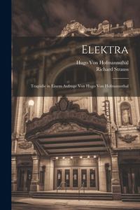 Elektra: Tragödie in Einem Aufzuge Von Hugo Von Hofmannsthal di Richard Strauss, Hugo Von Hofmannsthal edito da Creative Media Partners, LLC