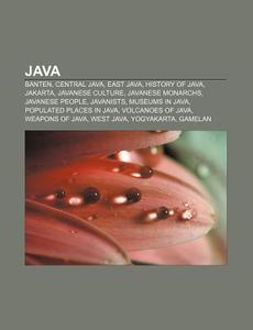 Java: Javanese Public Administration, Hi di Books Llc edito da Books LLC, Wiki Series