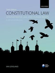 Constitutional Law, Administrative Law, And Human Rights di Ian Loveland edito da Oxford University Press