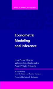 Econometric Modeling and Inference di Jean-Pierre Florens edito da Cambridge University Press