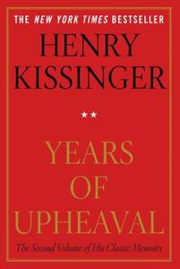 Years of Upheaval di Henry Kissinger edito da SIMON & SCHUSTER