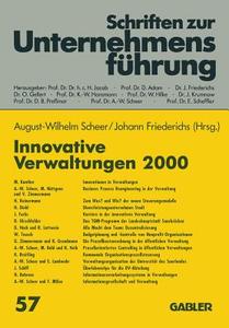 Innovative Verwaltungen 2000 edito da Gabler Verlag