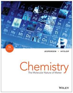 Chemistry: The Molecular Nature of Matter di Neil D. Jespersen, James E. Brady, Alison Hyslop edito da WILEY