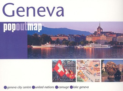 Geneva Popout Map edito da GPP Travel