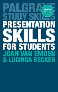 Presentation Skills for Students di Joan van Emden, Lucinda Becker edito da Macmillan Education