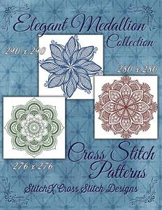 Elegant Medallion Collection - Cross Stitch Patterns di Tracy Warrington edito da Createspace