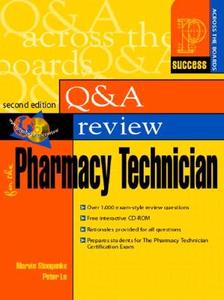 Prentice Hall Health's Question and Answer Review for the Pharmacy Technician di Marvin M. Stoogenke, Peter Le edito da Prentice Hall