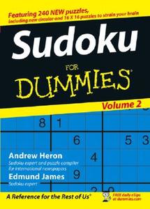 Sudoku For Dummies, Volume 2 di Andrew Heron edito da John Wiley & Sons