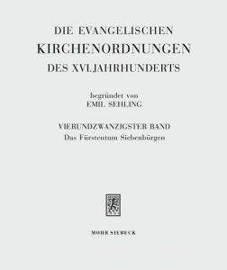 Die evangelischen Kirchenordnungen des XVI. Jahrhunderts di Emil Sehling edito da Mohr Siebeck GmbH & Co. K