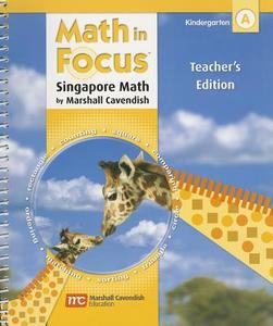 Math in Focus: Singapore Math, Kindergaren A di Pamela Sharpe edito da HOUGHTON MIFFLIN