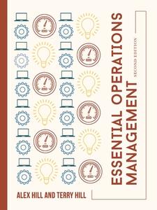 Essential Operations Management di Alex Hill, Terry Hill edito da Macmillan Education