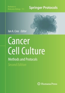 Cancer Cell Culture edito da Humana Press