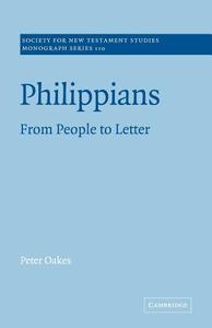 Philippians di Peter Oakes edito da Cambridge University Press