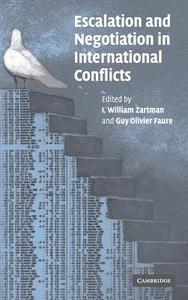 Escalation and Negotiation in International Conflicts edito da Cambridge University Press