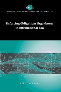Enforcing Obligations Erga Omnes in International Law di Christian J. Tams edito da Cambridge University Press