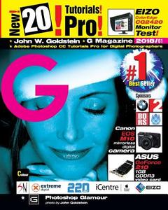 G Magazine 2018/61: Adobe Photoshop CC Tutorials Pro for Digital Photographers di John W. Goldstein edito da Createspace Independent Publishing Platform