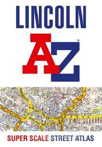 Lincoln A-z Super Scale Street Atlas di A-Z maps edito da Harpercollins Publishers