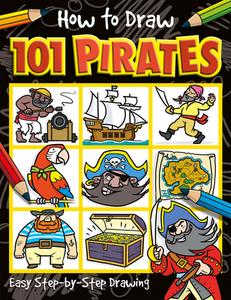 How to Draw 101 Pirates di Nat Lambert edito da IMAGINE THAT
