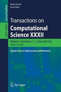 Transactions On Computational Science Xxxii edito da Springer-verlag Berlin And Heidelberg Gmbh & Co. Kg