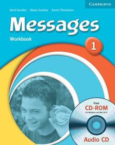 Messages 1 Workbook With Audio Cd/cd-rom di Diana Goodey, Noel Goodey, Karen Thompson edito da Cambridge University Press