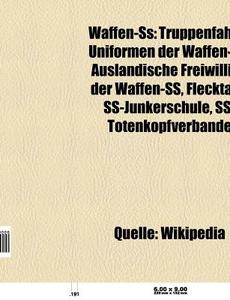 Waffen-SS di Quelle Wikipedia edito da Books LLC, Reference Series