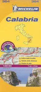 Calabria - Michelin Local Map 364 di Michelin edito da Michelin Editions Des Voyages