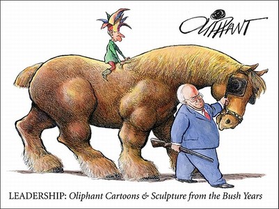 Leadership: Cartoons & Sculpture from the Bush Years di Pat Oliphant edito da ANDREWS & MCMEEL
