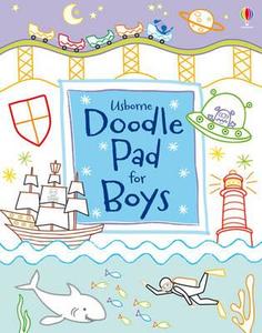 Usborne Doodle Pad For Boys di Fiona Watt edito da Usborne Publishing Ltd