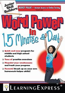 Word Power in 15 Minutes a Day edito da Learning Express Llc