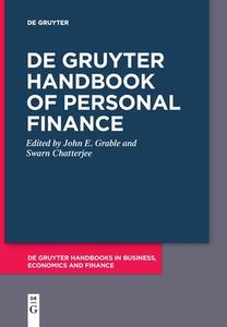 De Gruyter Handbook of Personal Finance edito da Gruyter, Walter de GmbH
