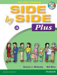 Side By Side Plus 3 Test Prep Workbook with CD di Steven J. Molinsky, Bill Bliss edito da Pearson Education (US)