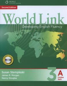 Stempleski, S:  World Link 3: Combo Split A with Student CD- di Susan Stempleski edito da Cengage Learning, Inc