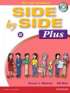 Side By Side Plus 2 Test Prep Workbook with CD di Steven J. Molinsky, Bill Bliss edito da Pearson Education (US)