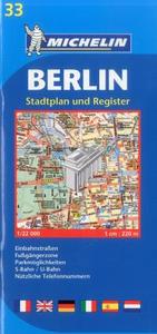 Berlin - Michelin City Plan 33 edito da Michelin Editions Des Voyages