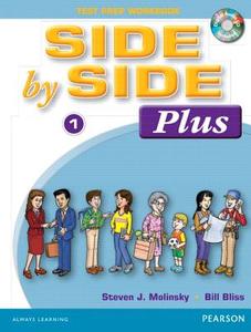 Side By Side Plus 1 Test Prep Workbook with CD di Steven J. Molinsky, Bill Bliss edito da Pearson Education (US)