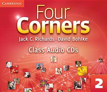 Four Corners Level 2 Class Audio Cds (3) di Jack C. Richards, David Bohlke edito da Cambridge University Press
