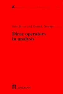 Dirac Operators In Analysis di John Ryan, Daniele Carlo Struppa edito da Taylor & Francis Ltd