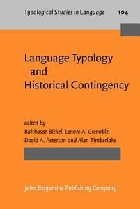 Language Typology And Historical Contingency edito da John Benjamins Publishing Co