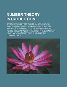 Number Theory: Additive Number Theory, C di Books Llc edito da Books LLC, Wiki Series