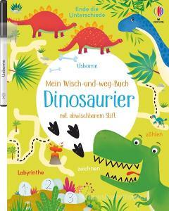 Mein Wisch-und-weg-Buch: Dinosaurier di Kirsteen Robson edito da Usborne Verlag