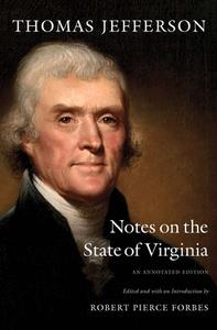 Notes On The State Of Virginia di Thomas Jefferson edito da Yale University Press