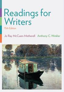Readings for Writers (with 2016 MLA Update Card) di Jo Ray McCuen-Metherell edito da Cengage Learning, Inc