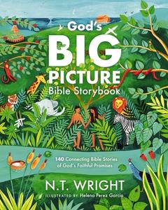 God's Big Picture Bible Storybook: 140 Connecting Bible Stories of God's Faithful Promises di N. T. Wright edito da THOMAS NELSON PUB