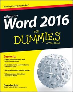 Word 2016 For Dummies di Dan Gookin edito da John Wiley & Sons Inc