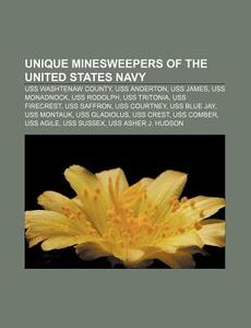 Unique Minesweepers Of The United States di Books Llc edito da Books LLC, Wiki Series