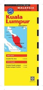 Kuala Lumpur Travel Map edito da Periplus Editions
