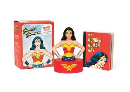 Wonder Woman Talking Figure And Illustrated Book di Running Press edito da Running Press
